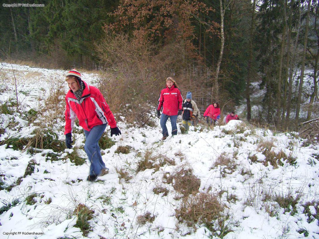 Winterwanderung 27.11.2005