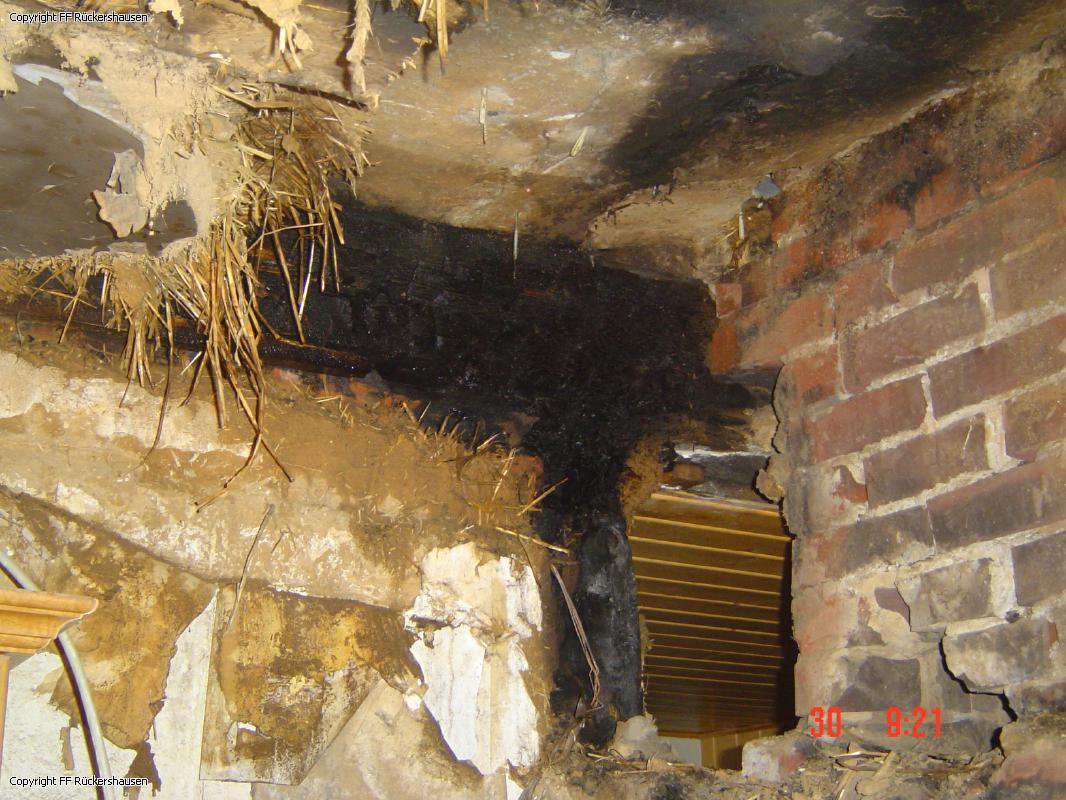 Einsatz Schornsteinbrand 30.01.2006