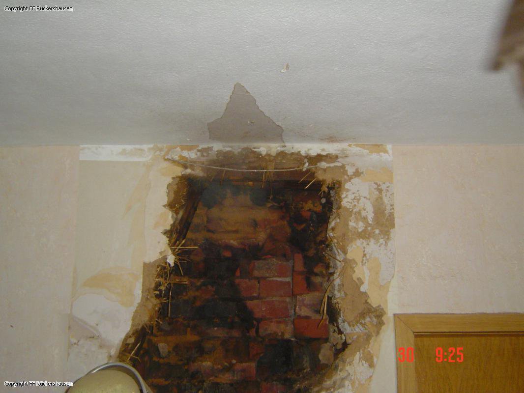 Einsatz Schornsteinbrand 30.01.2006