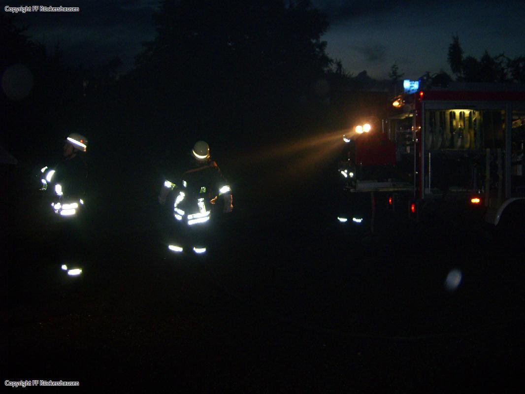 Einsatzübung 02.10.2008 in Rückershausen