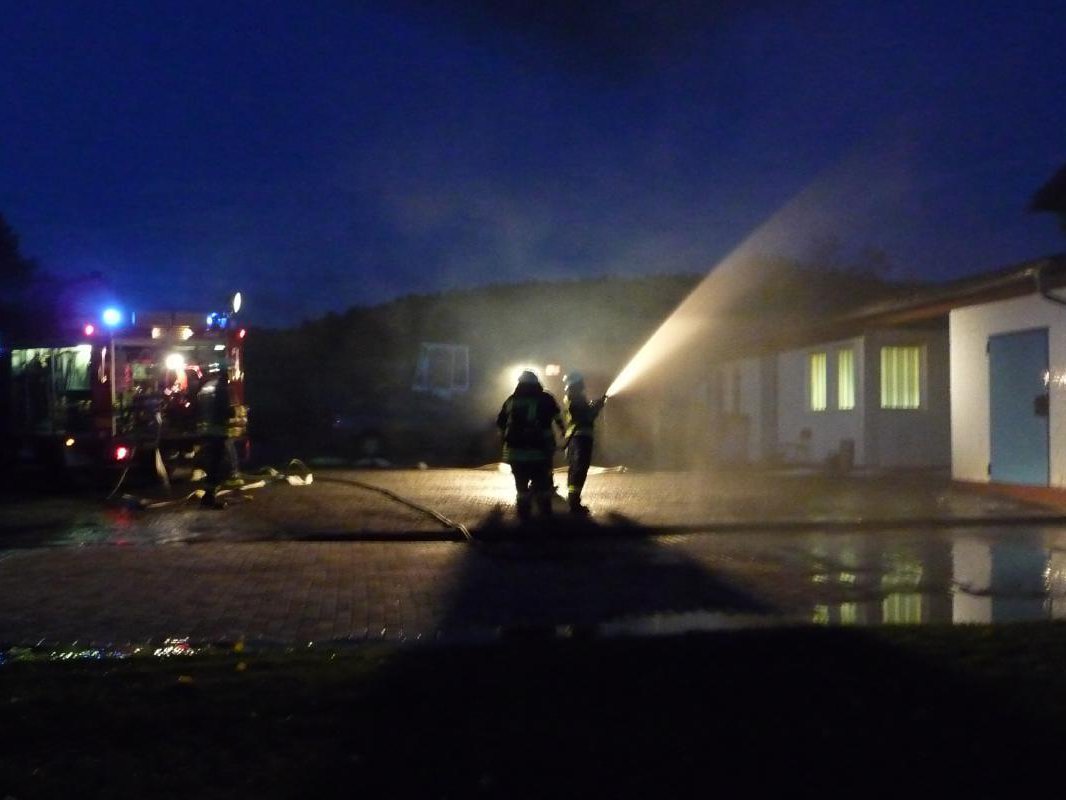 Einsatzübung 02.10.2008 in Rückershausen