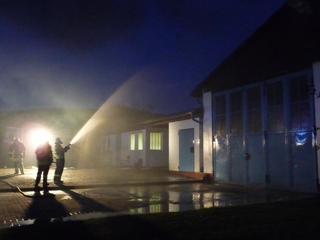 Einsatzübung 02.10.2008 in Rückershausen