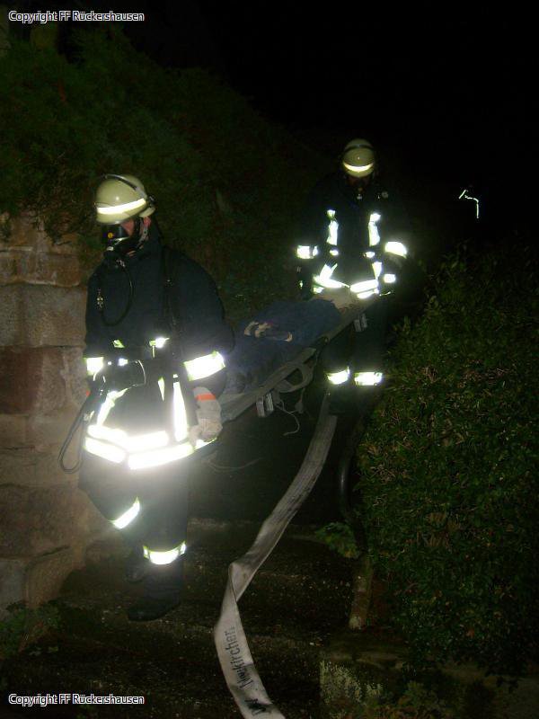 Einsatzübung 02.10.2008 in Rückershausen