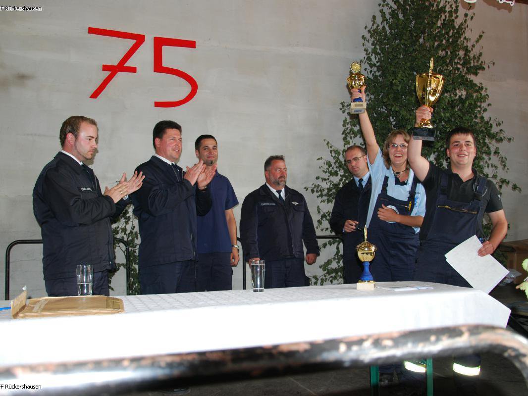 75 Jahre FF Rückershausen mit Stadtpokal 11. &amp; 12.09.2010
