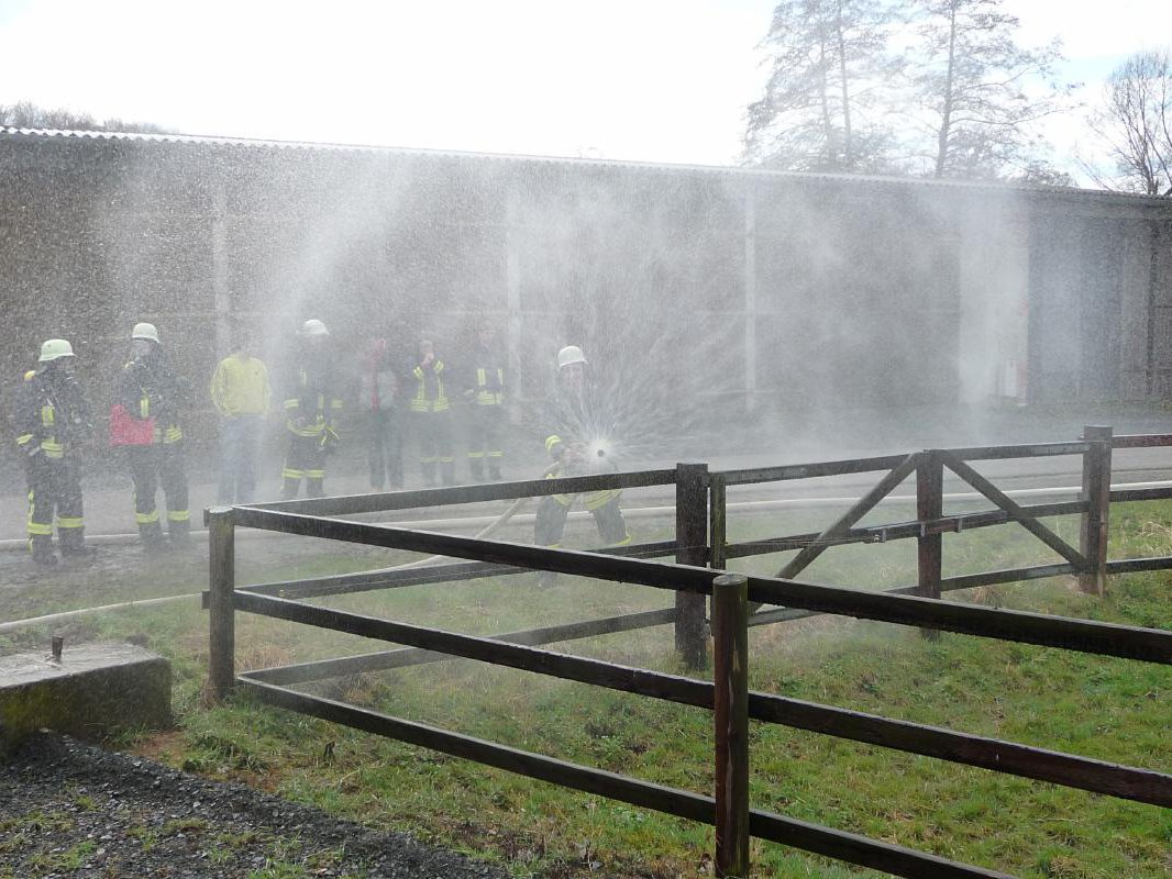 Einsatzübung in Rückershausen 13.04.2013