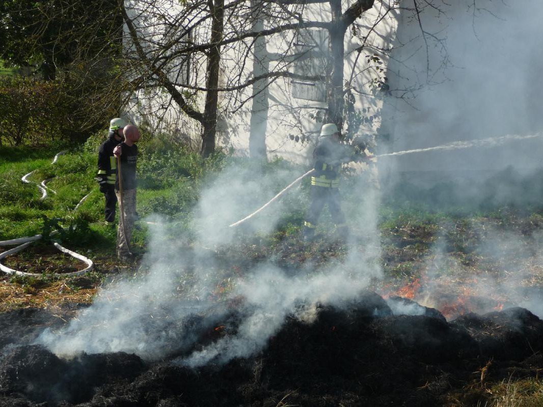 Einsatzübung Flächenbrand 18.10.2014