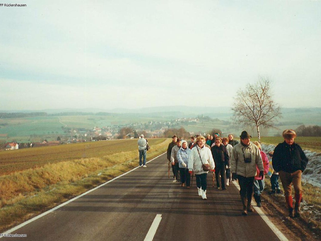 Winterwanderung nach Merzhausen