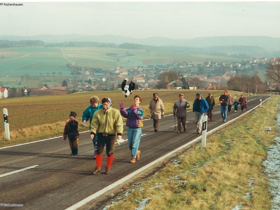 Winterwanderung nach Merzhausen